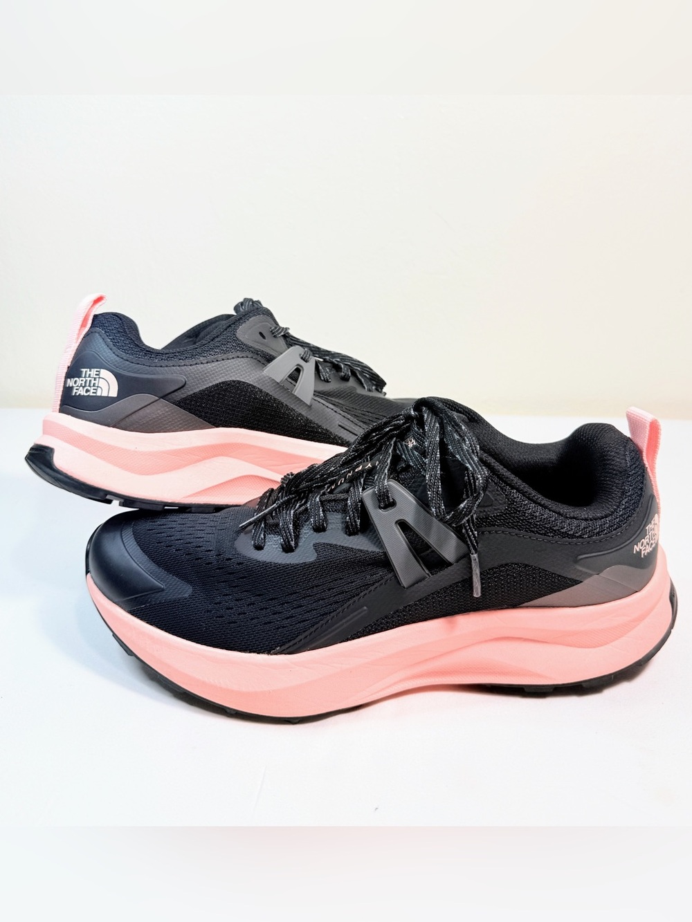 The North Face Hypnum Hiking Trail Shoes Black Rose Gold Women US 10